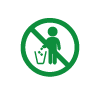 No arrojes basura a la alcantarilla, rios, esteros, etc.